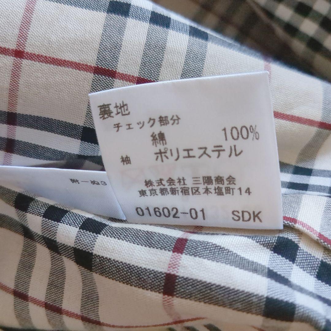 美品♥バーバリー ノバチェック トレンチコート ダブル　ベルト 9 M