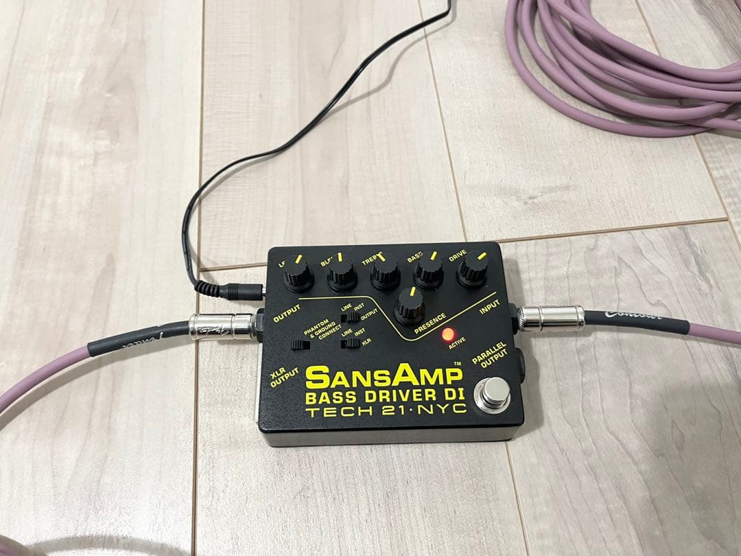 【訳あり】SANSAMP Bass D DI Tech 21 NYC