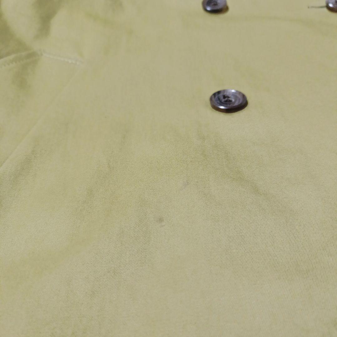 BURBERRY LONDON イエローカーキ トレンチコート 春 40