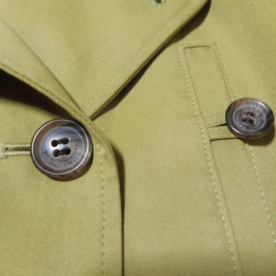 BURBERRY LONDON イエローカーキ トレンチコート 春 40