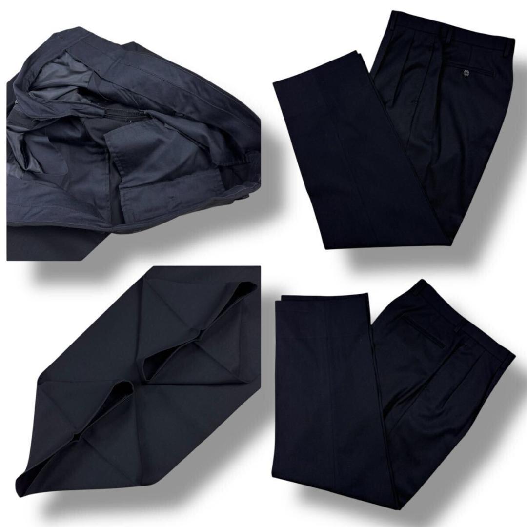 大きいサイズ★LES MUES 3L相当 3Pスーツ 黒 美品