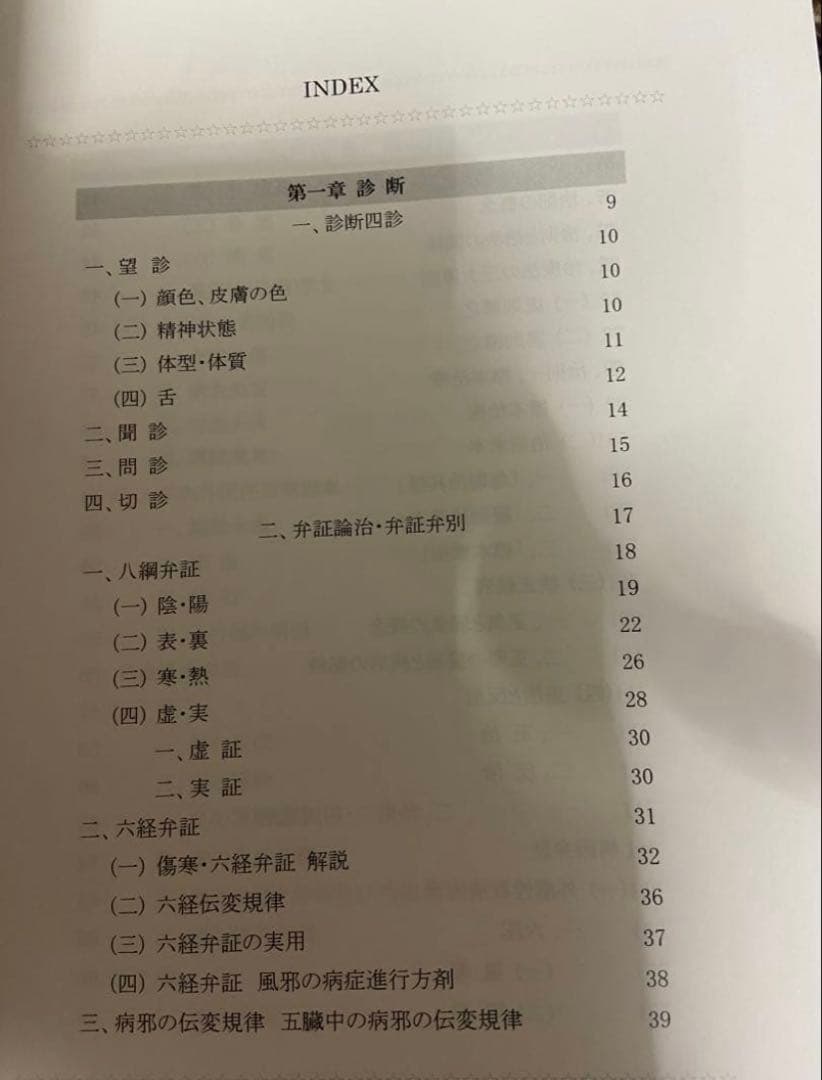 中医診断・治法