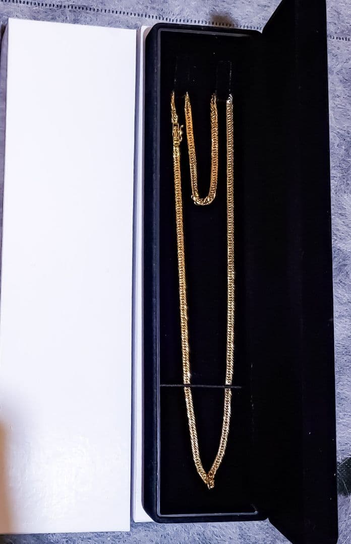 【18金 8面トリプル12,6g❇】喜平ネックレス50cm 美品 年度末セール❗