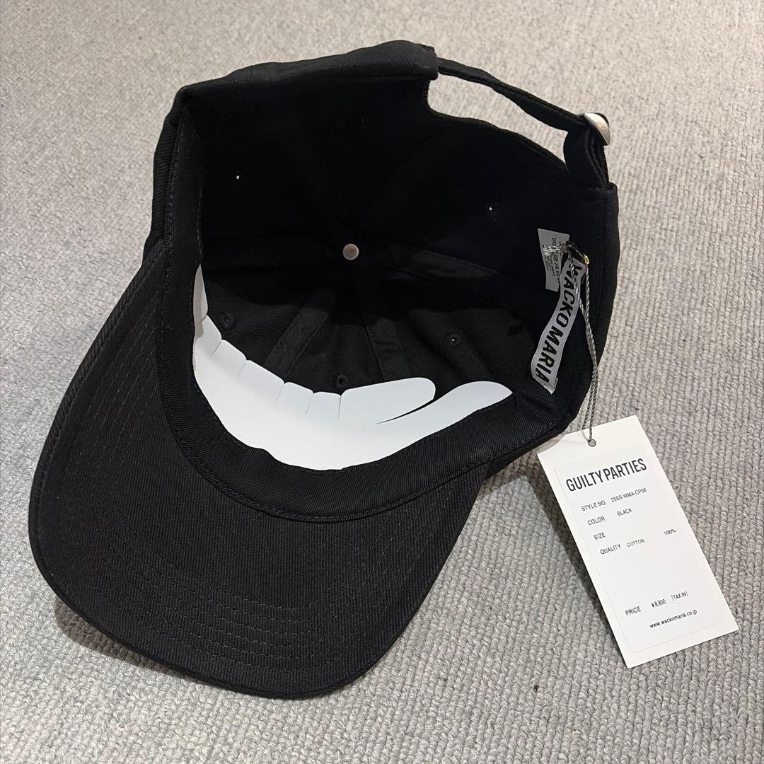 【新品未使用品】WACKO MARIA ベースボールキャップ ブラック
