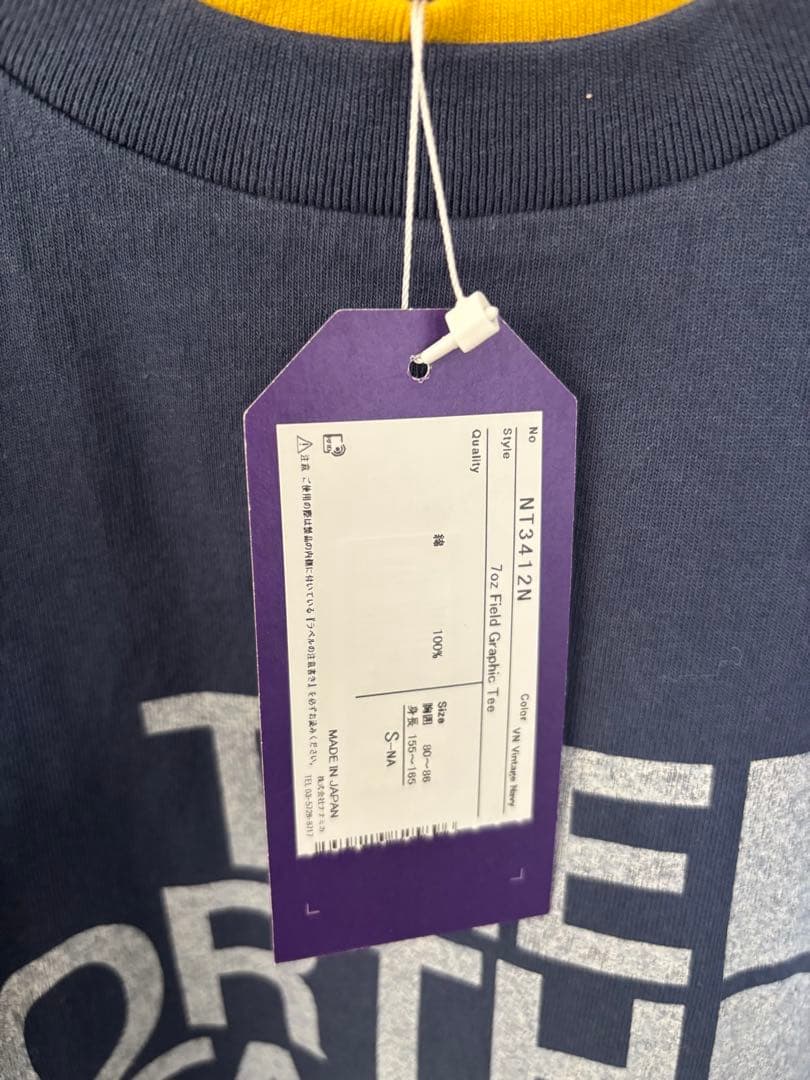 THE NORTH FACE purple label tシャツ