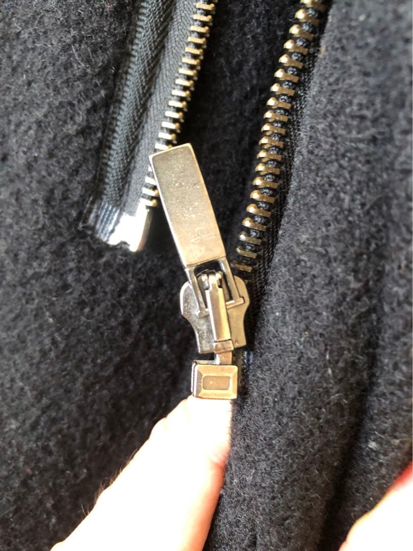 RAF SIMONS 1995 ラフシモンズ ダッフルコート 黒色 44