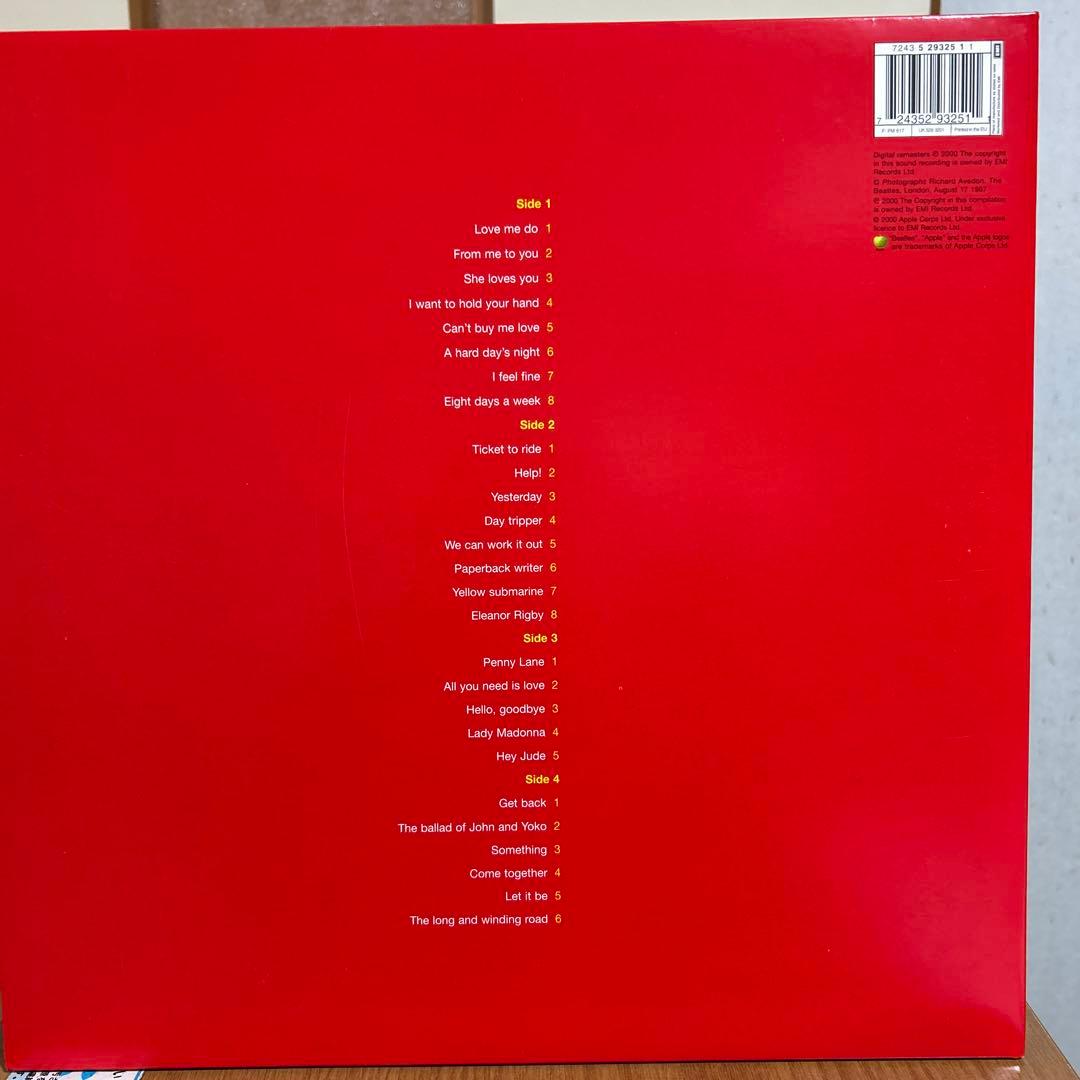 ビートルズ／UK2000年輸入レコード／開封済・未再生・新品完品／beatles