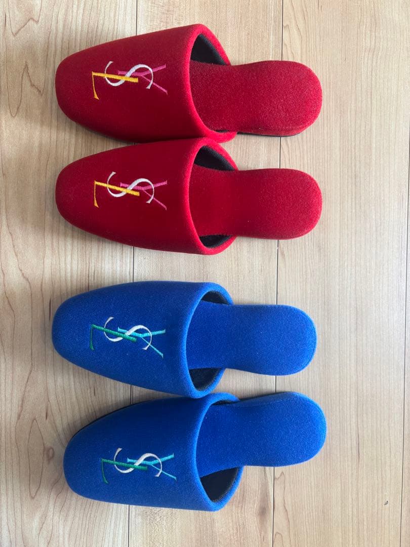 YSL スリッパとバスマットセット