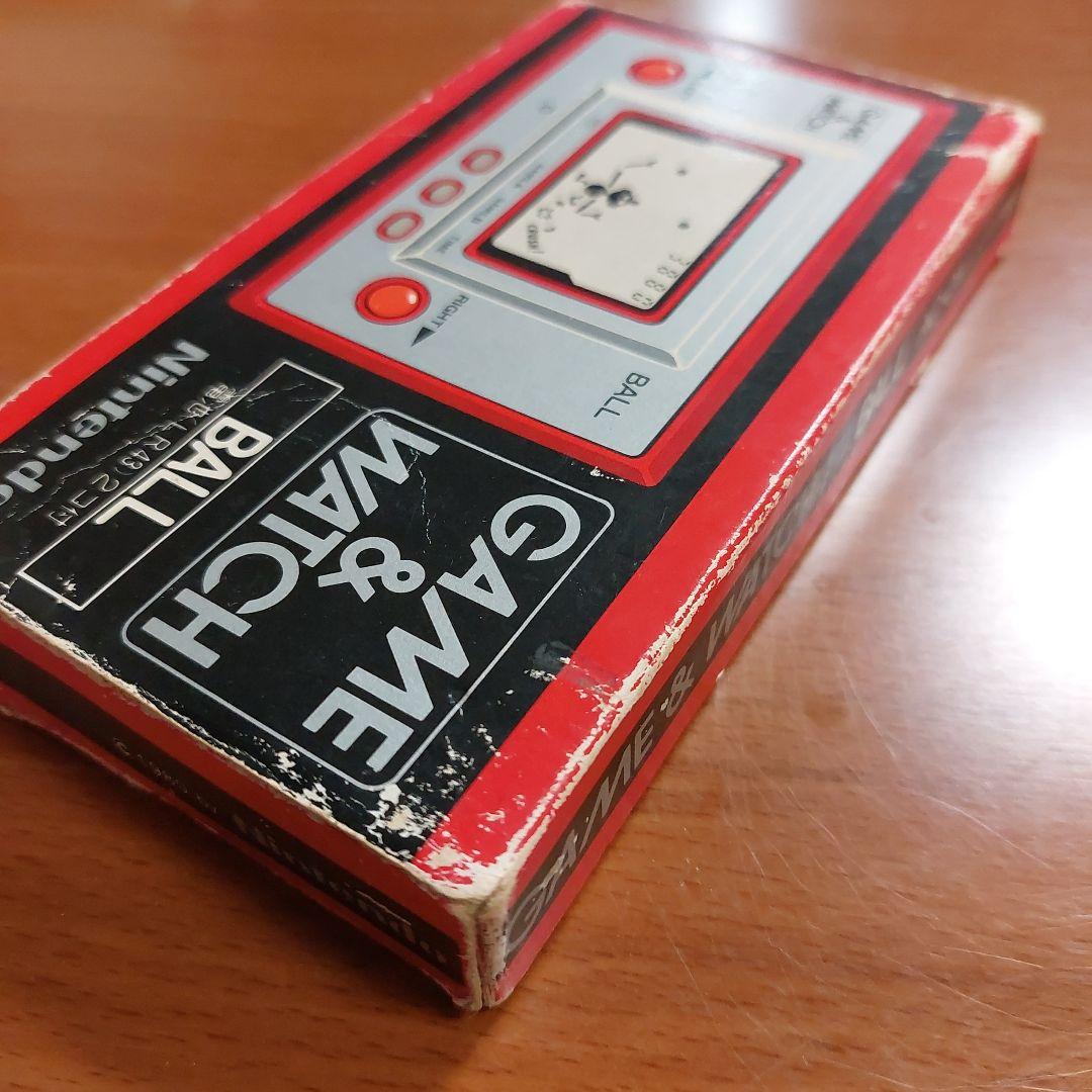 任天堂 GAME & WATCH BALL 1980年初期版 電池蓋なし