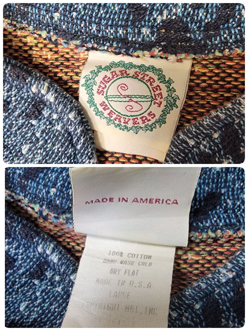希少 USA製 SUGAR STREET WEAVERS ゴブラン PUG パグ