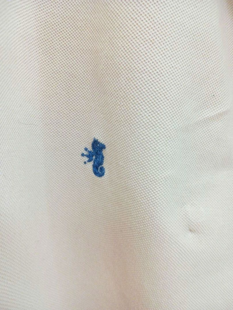 美品 45R 鹿の子ポロシャツ サイズ3 山桜 長袖