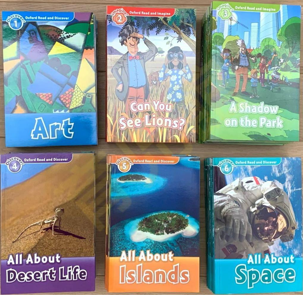 ORT Oxford Read and Discover 1-6　絵本108冊