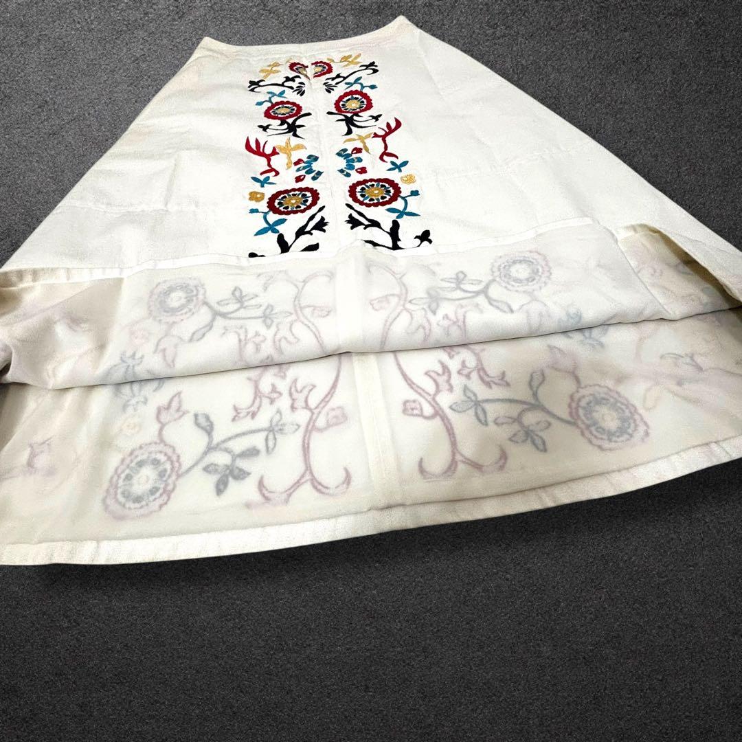 alice + olivia 【アリスアンドオリビア】スカート豪華刺繍　S〜M