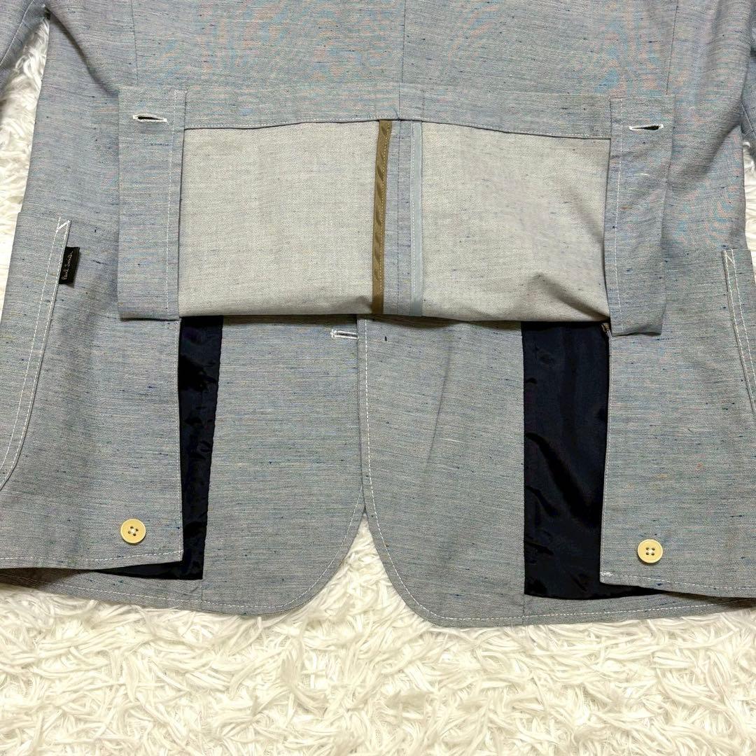 ◎ポールスミスjeans 春カラー ブルー L 軽い着心地 マルチカラー