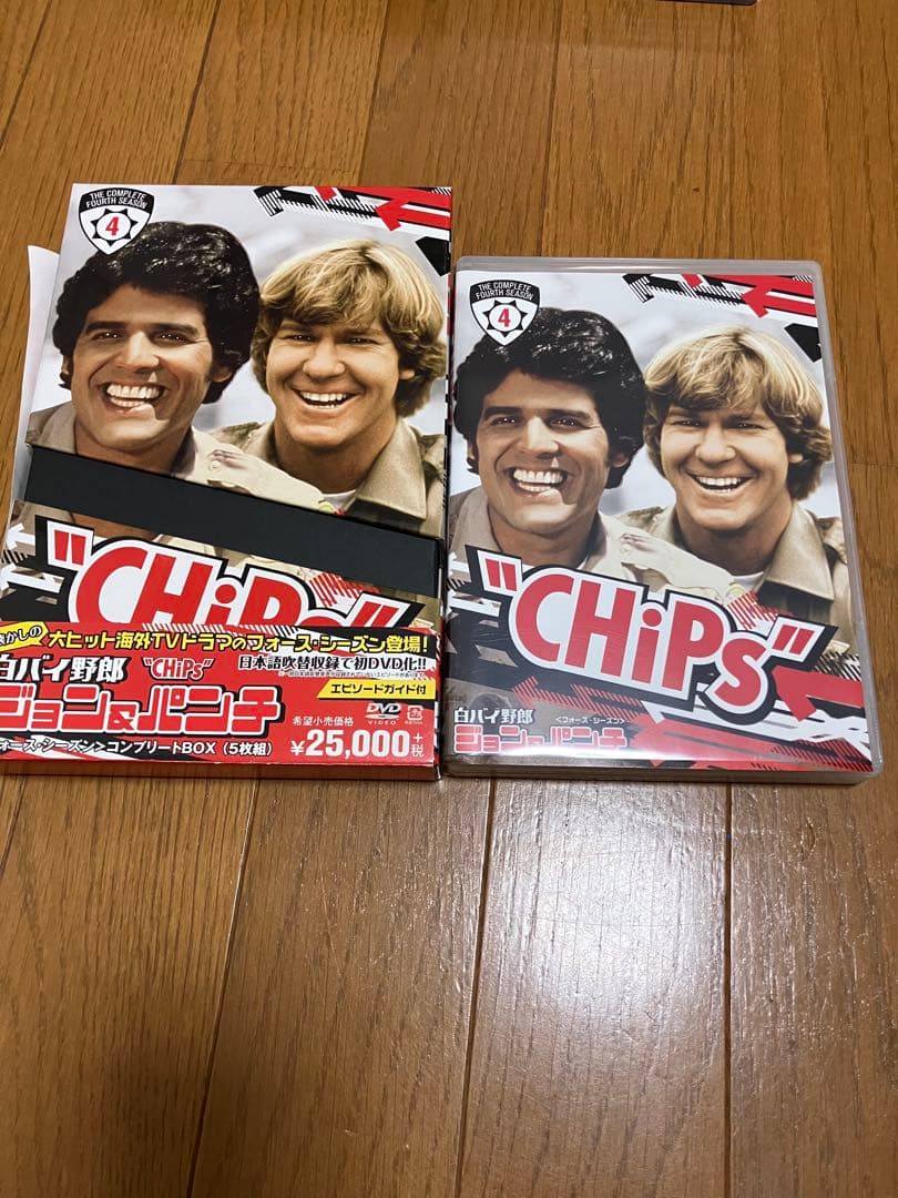 CHiPs DVD コンプリートボックス 5巻セット