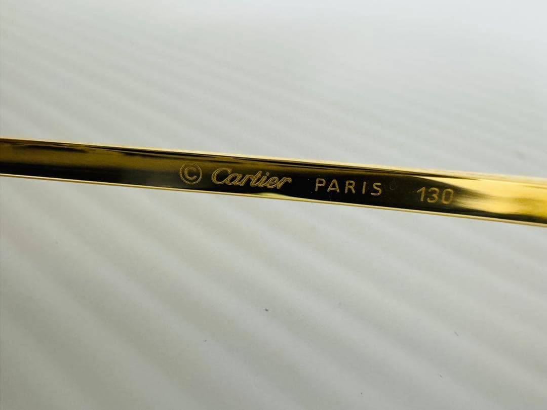【ユチャ】Cartier ANAKIEサファイア ゴールド ハーフリム