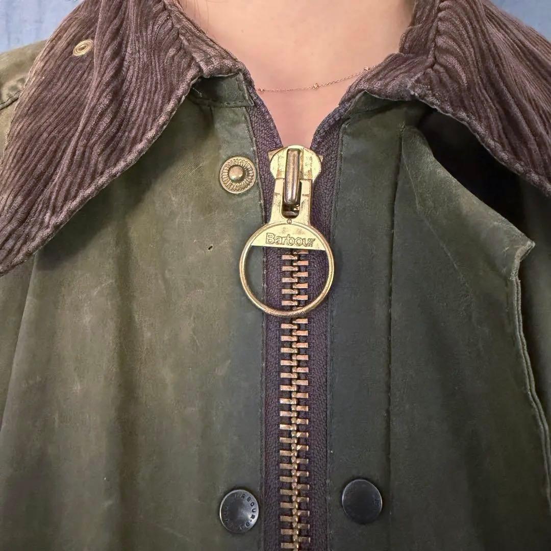C38 BARBOUR BEDALE ビデイル Olive Y2K
