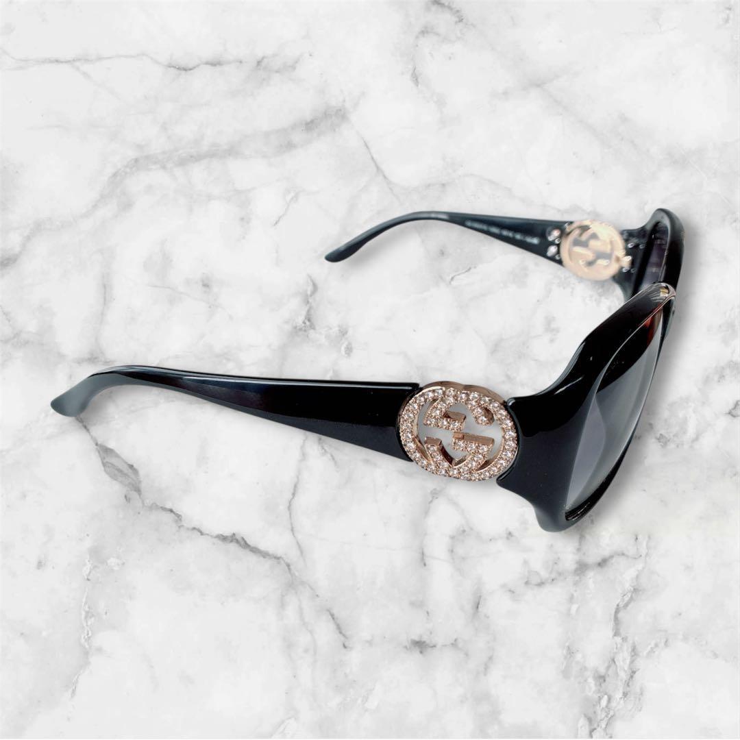 グッチ GUCCI サングラス GGロゴ インターロッキング ブラック 送料無料