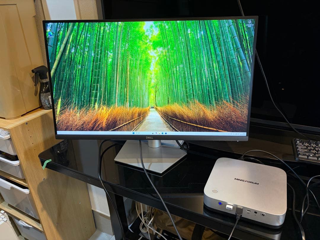【数時間のみ使用　美品】MINISFORUM X1 Pro 370