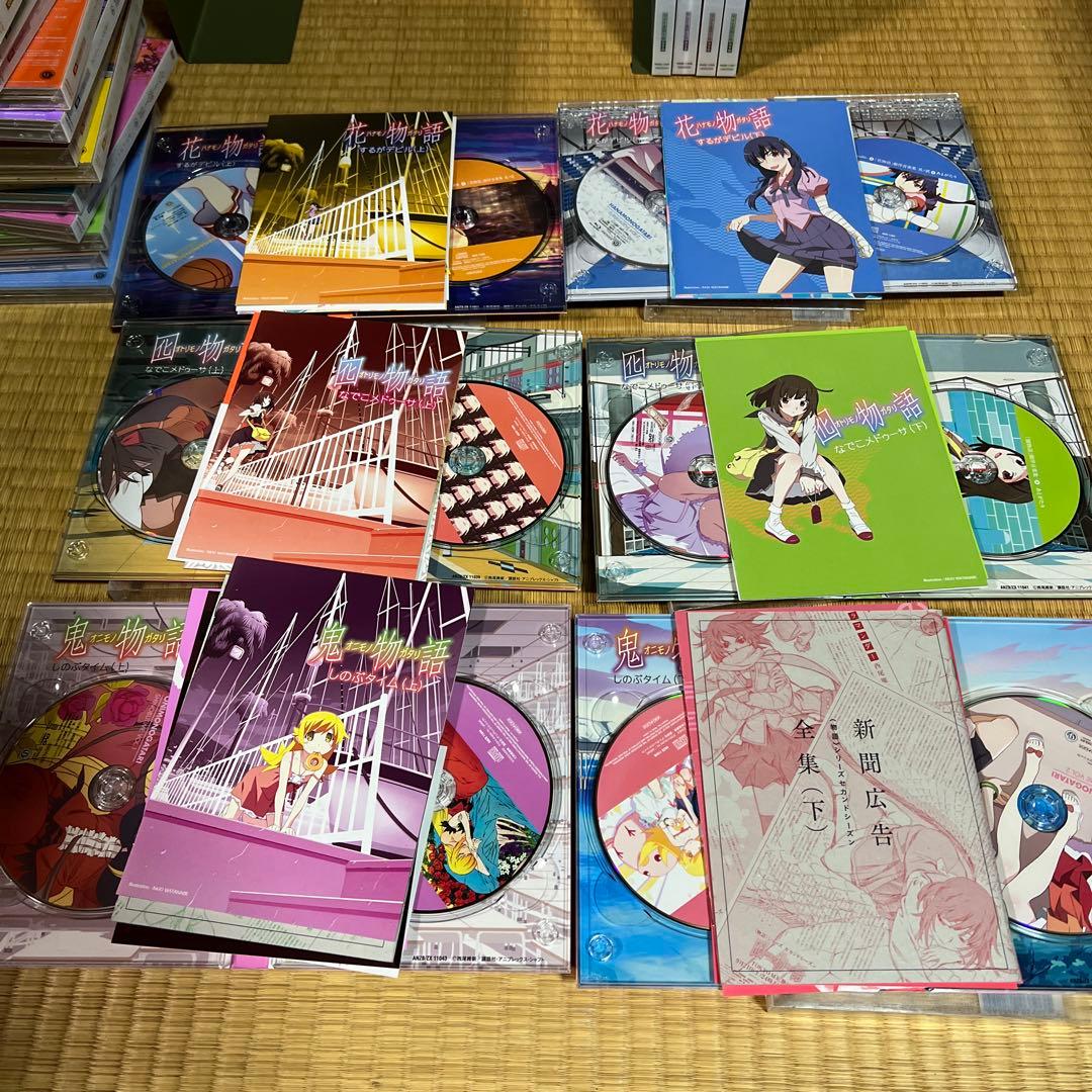 西尾維新 物語シリーズ 完全生産限定盤 27巻セット　DVD Blu-ray