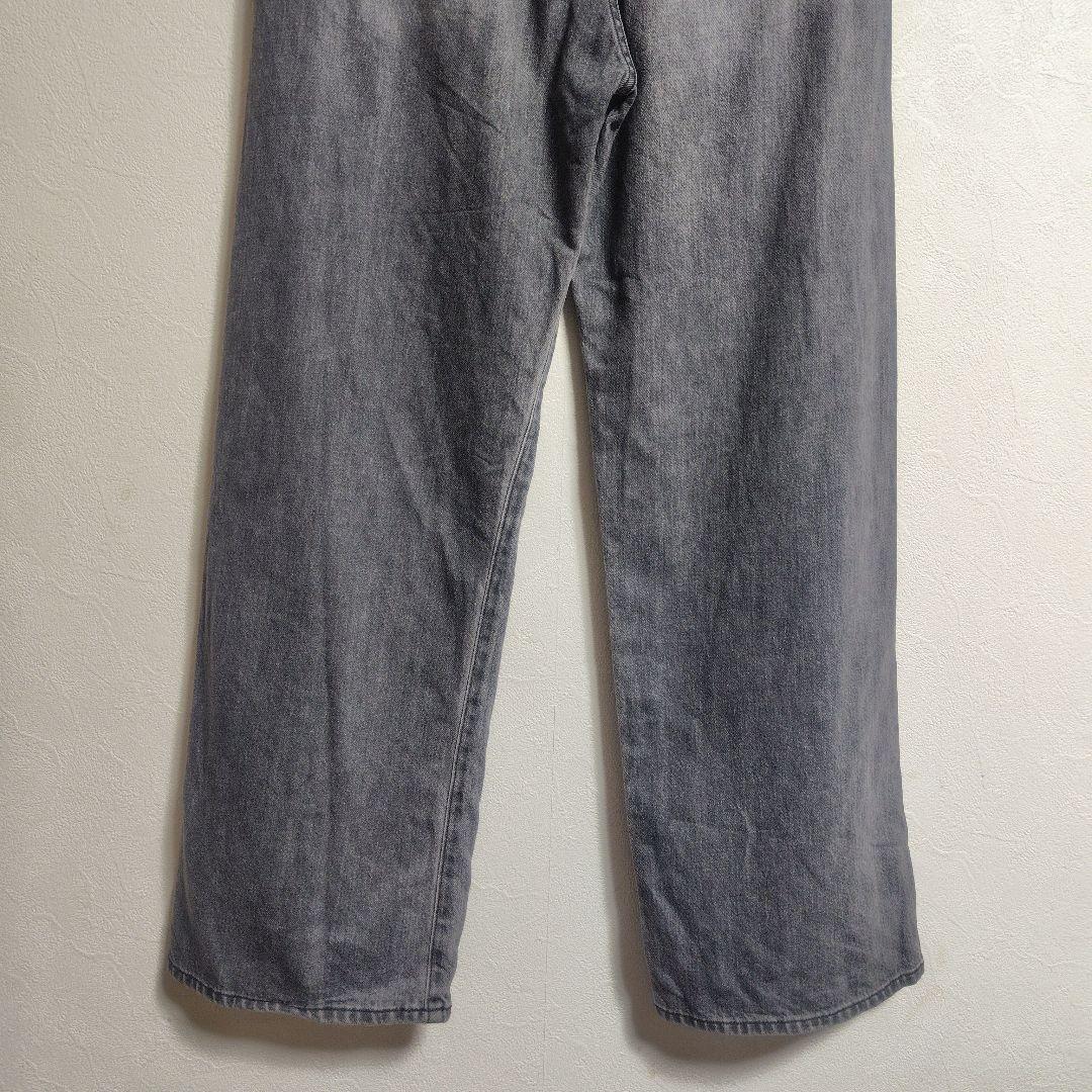 Whim Gazette ウィムガゼット　ドロストデニムパンツ　34 グレー