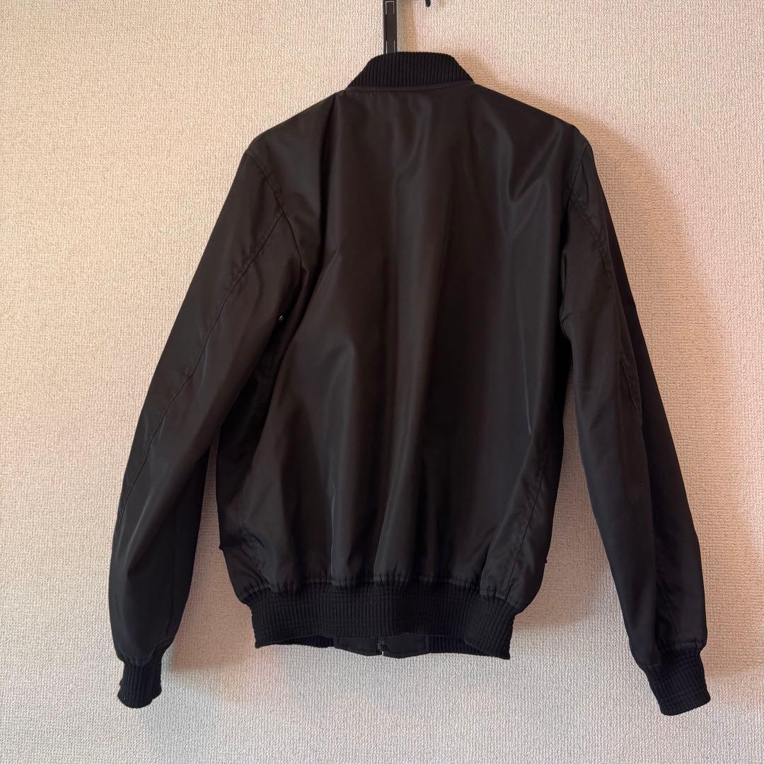 「極美品」PRADA ブラック ボンバージャケット 46