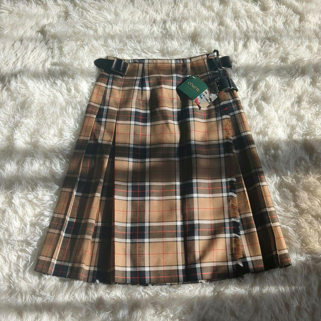 タグ付き未使用✨O'NEIL of DUBLIN チェックプリーツスカート