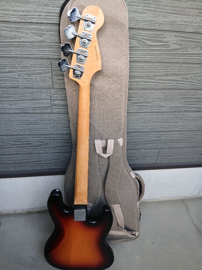 GrassRoots Jazz Bass LEFTY(サウスポー用)ケース付き