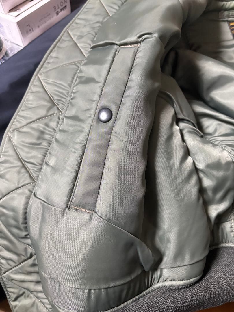 【美品】バズリクソンズ MA-1 ライオンユニフォーム復刻 M13785 M