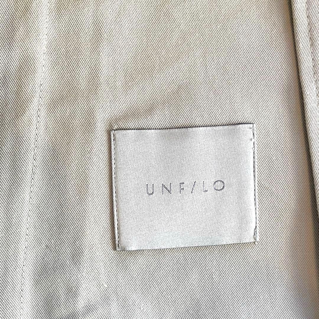 UNFILO アンフィーロ トレンチ風ショートコート L ベージュ ダブルボタン