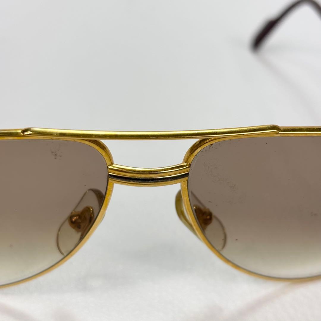 Cartier サングラス ティアドロップ ヴィンテージ ゴールド
