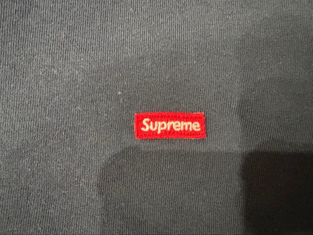 シュプリーム　supreme ボックスロゴ　スモール　Tシャツ　ネイビー