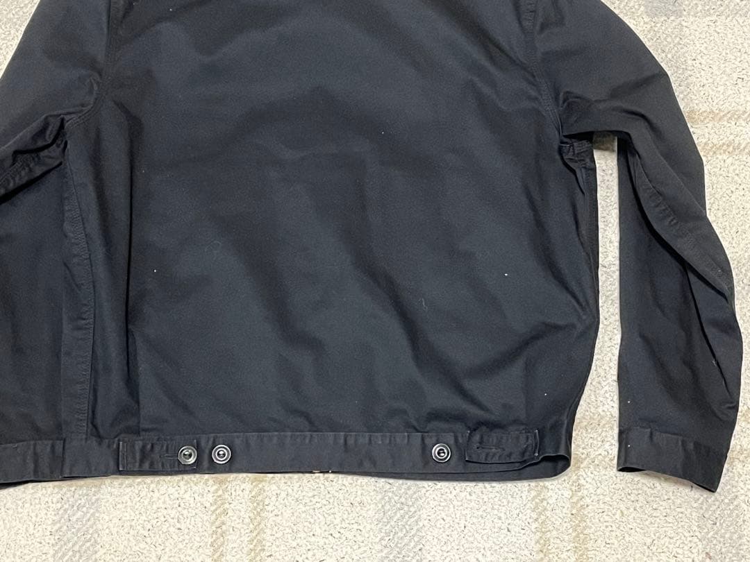 Dickiesアイゼンハワーワークジャケット短丈アメカジ黒 M