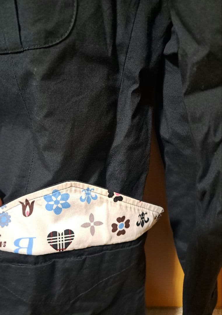シャケさん専用　モノグラム柄使いジャケット　バーバリーブラックレーベル