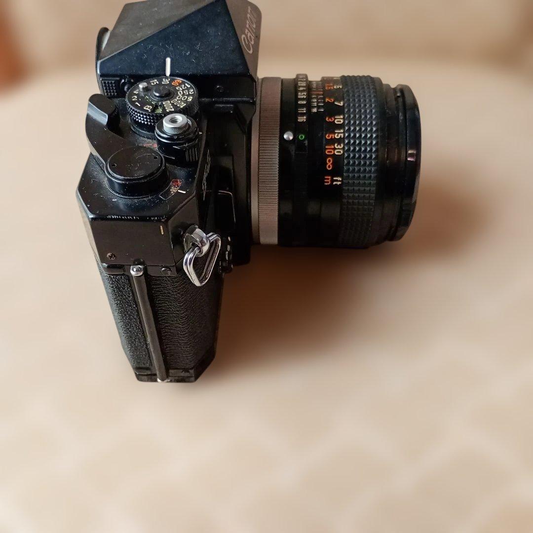 Canon F-1 一眼レフカメラ 50mmレンズ付き