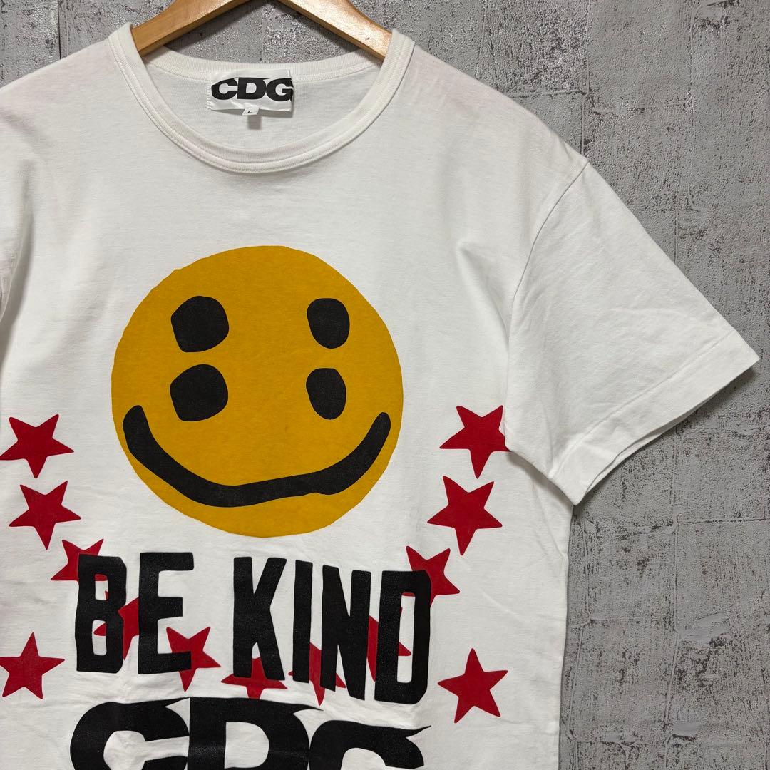 【CDG×CPFM】Smiley Face Be Kind Tシャツ L