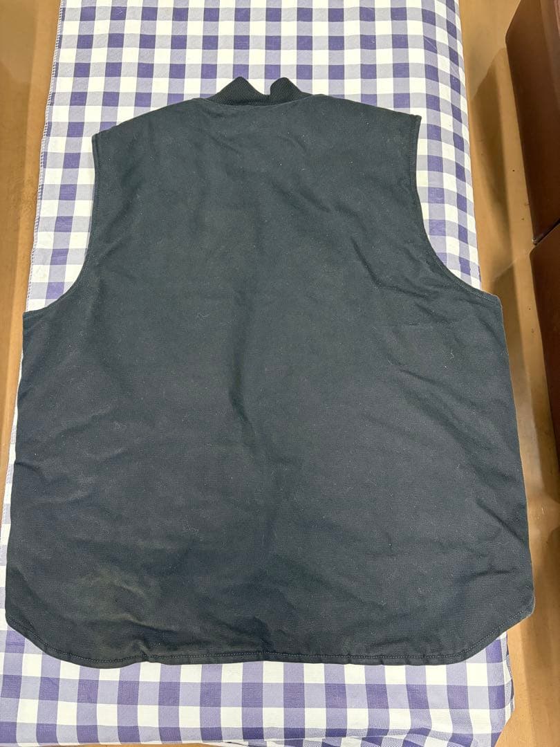 Carhartt ブラック ダックベスト　リラックスフィット ベスト L