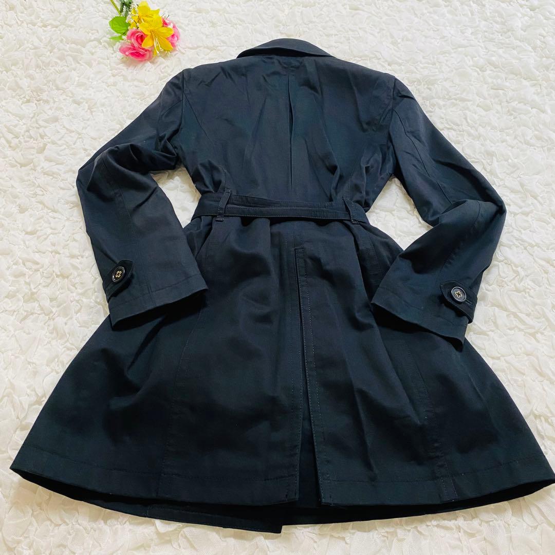 《極美品》COACH トレンチコート ロング黒 xs