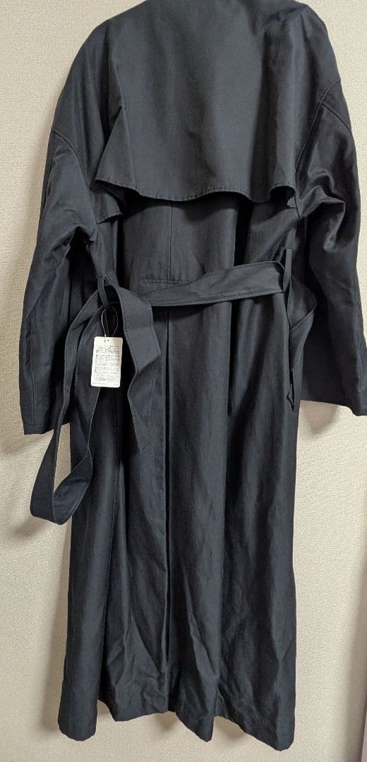 【Spick and Span 】C/Cu ノーカラートレンチコート　38