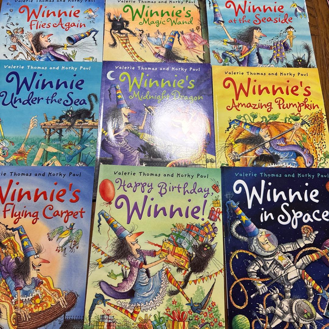 Winne the Witch Collection set 17冊CD付