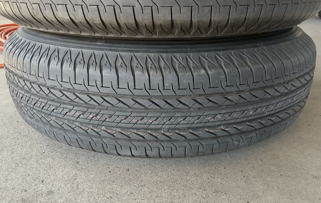 新車外し ブリヂストン 195/80R15 10分山 ジムニー ノマド シエラ