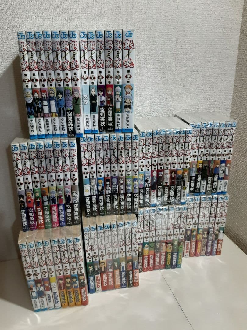 【帯多数】銀魂　全77巻　完結
