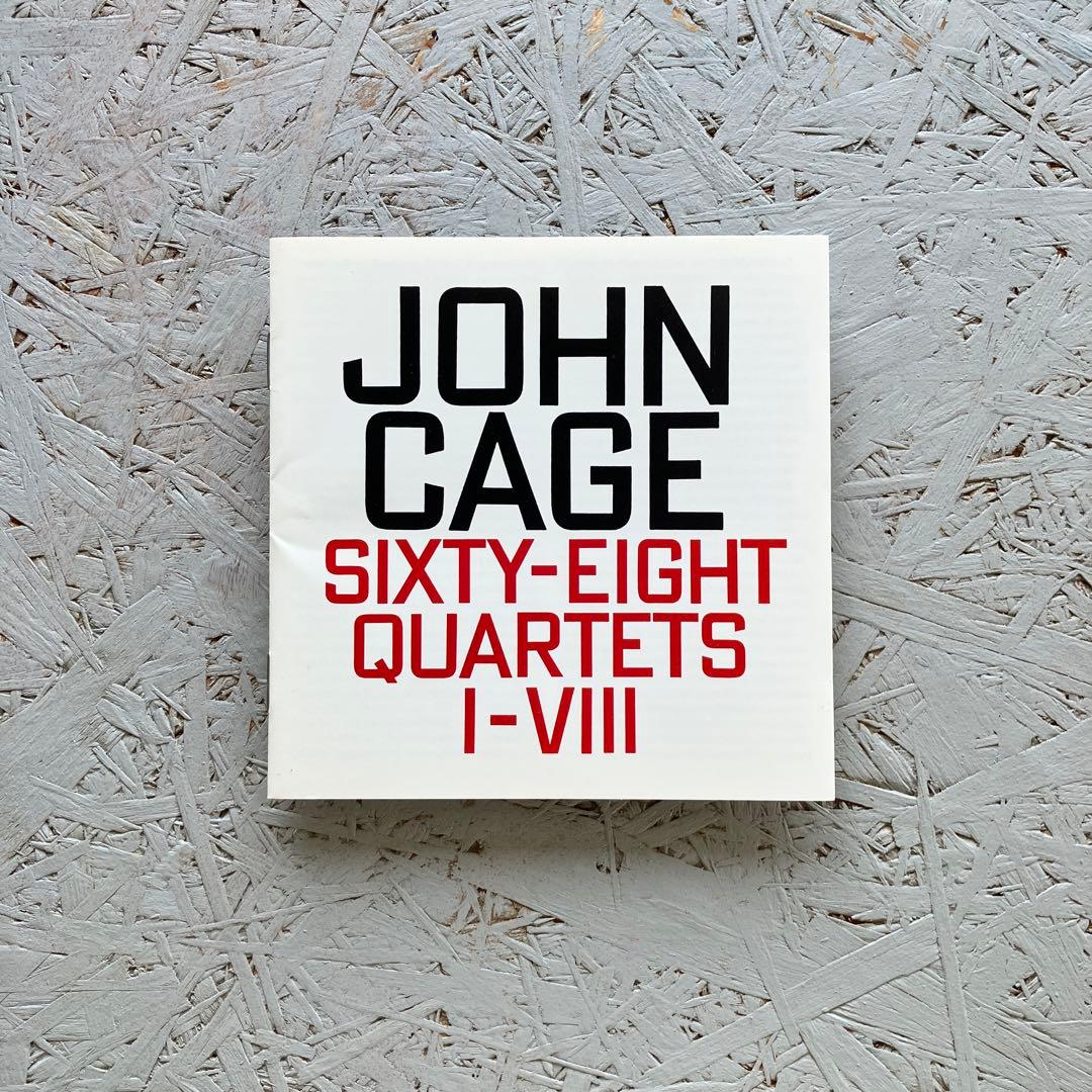 John Cage – Sixty-Eight 希少