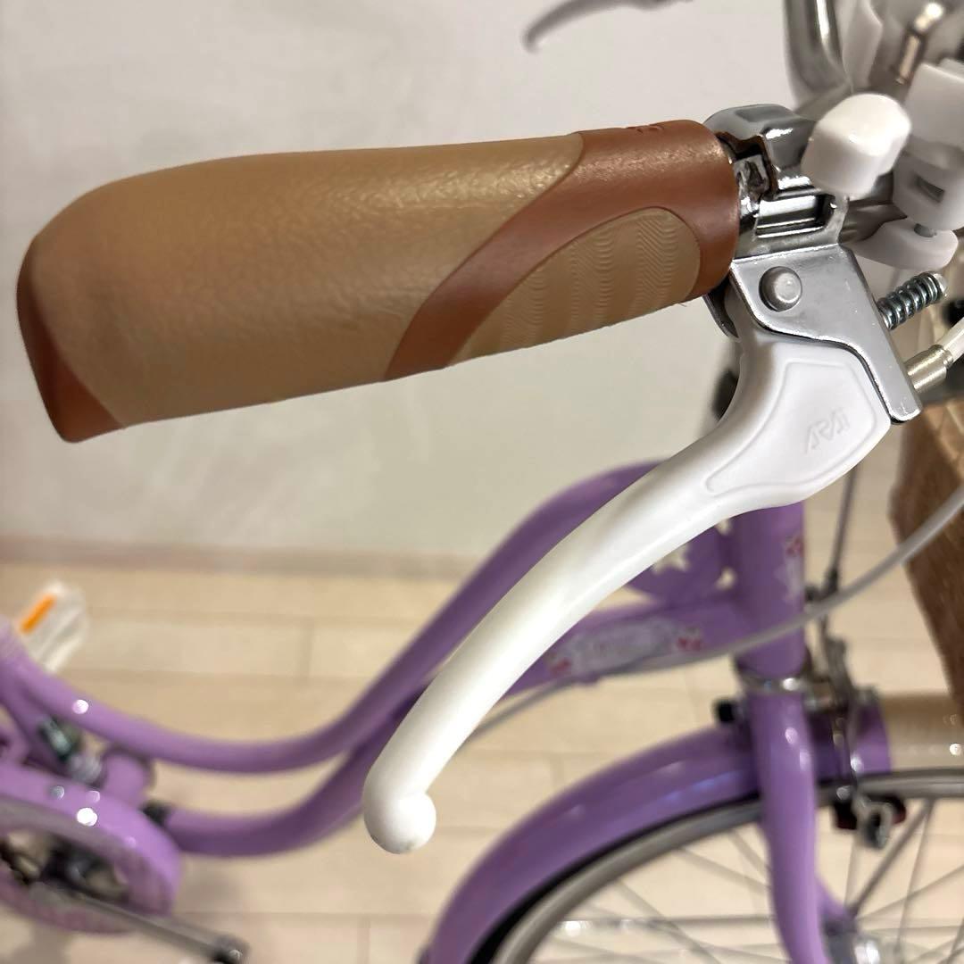 かなです。アサヒサイクル　バスケットかご付き自転車　プリンピング　22