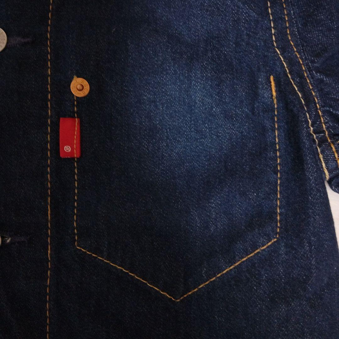 【美品】LEVI’S PREMIUM デニム S カバーオール インディゴ