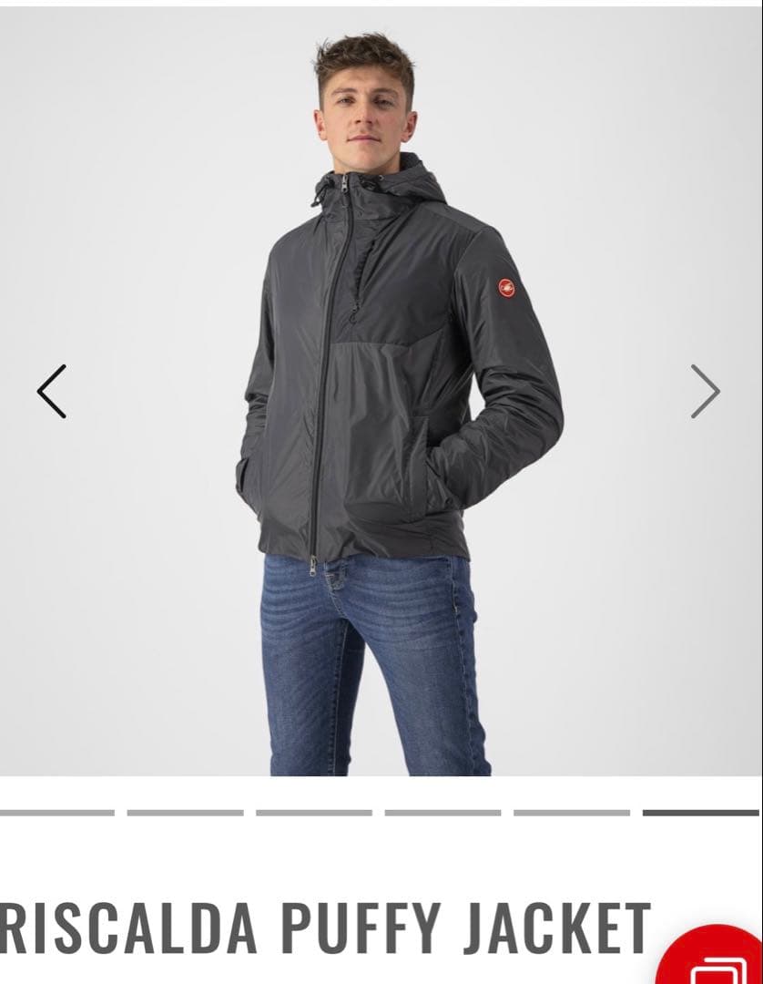 【2025年購入】カステリ RISCALDA PUFFY JACKET Sサイズ