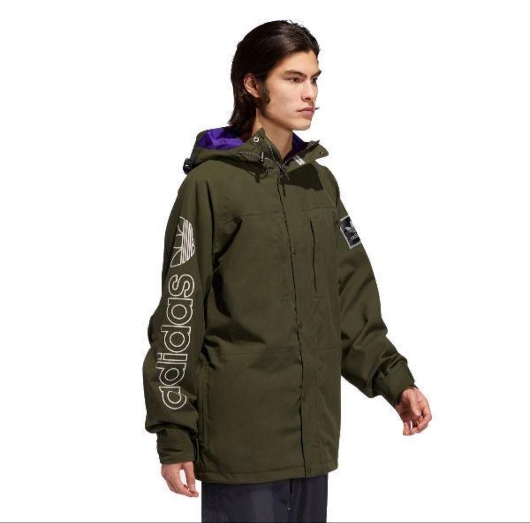 コ*カ様 【美品】adidas ユーティリティジャケット　スノーボードウェア　ス