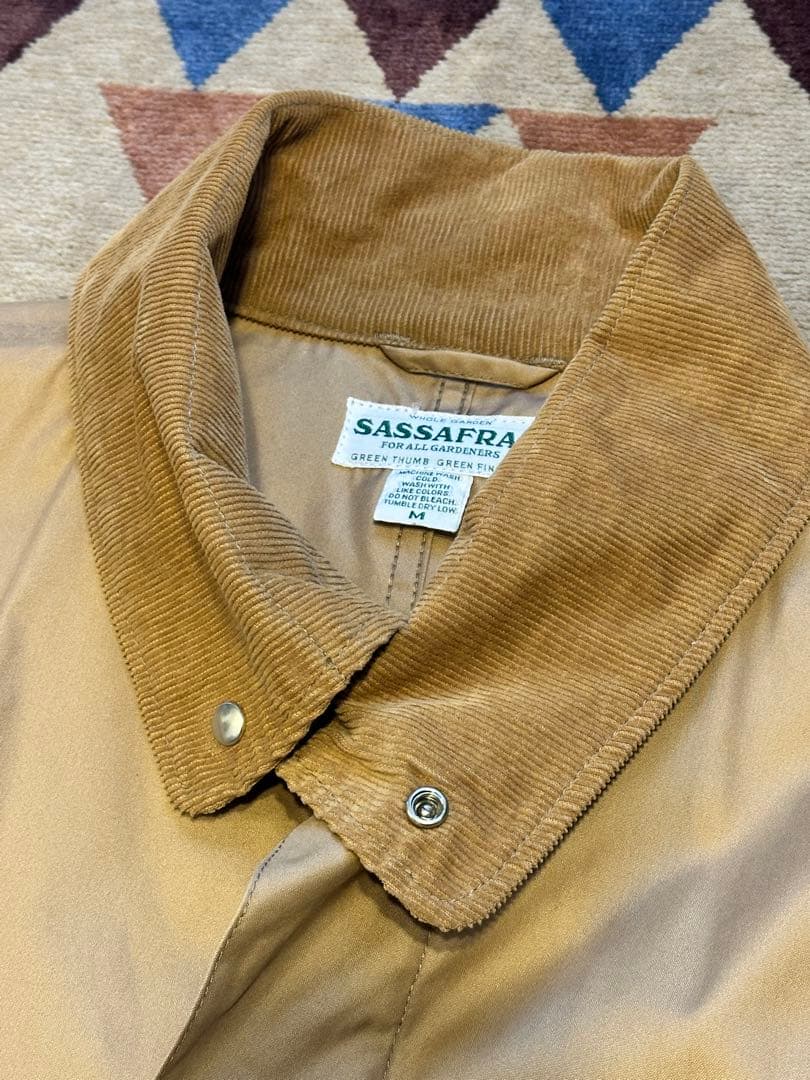 SASAFRAS Digs Crew Tube Coat M ベージュササフラス