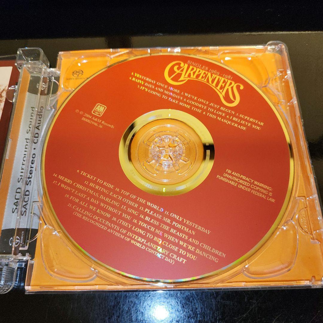CARPENTERS Singles 1969-1981 高音質盤 SACD