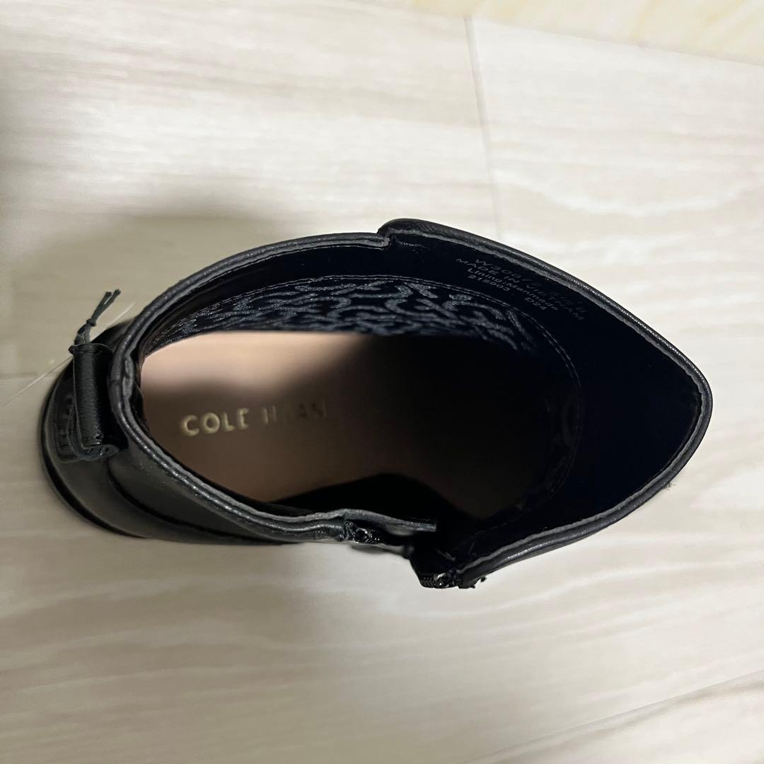 新品　未使用　COLE HAAN ラモーナ ブーツ　ウォータープルーフ　黒